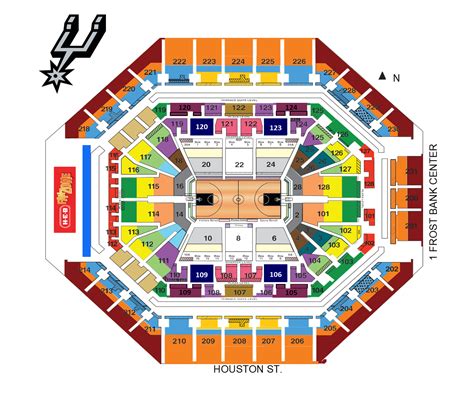 Seating Charts | Frost Bank Center