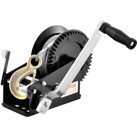 Vevor Hand Winch 3500 Lbs Pulling Capacity Boat Trailer Winch ...