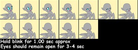 Blinking Animation Base MLP FIM Pegasus ~ Amy by AliceandAmy on DeviantArt