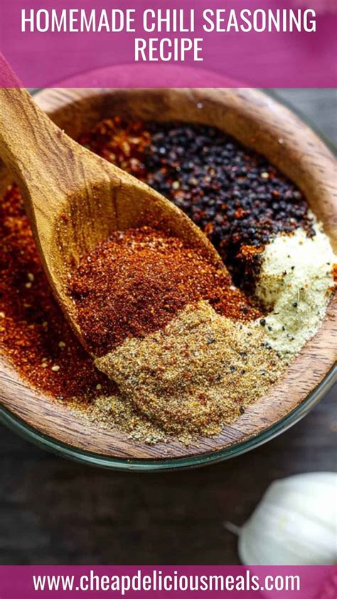 Homemade Chili Seasoning Recipe - Cheap Delicious Meals