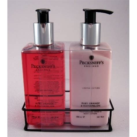Buy Pecksniff's Hand Wash & Lotion Duo Ruby Orange & Watermelon Limited ...