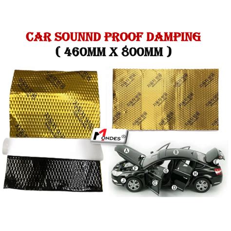(100% MADE IN KOREA) High Quality Sound Damping Car Bonnet Door Sound ...
