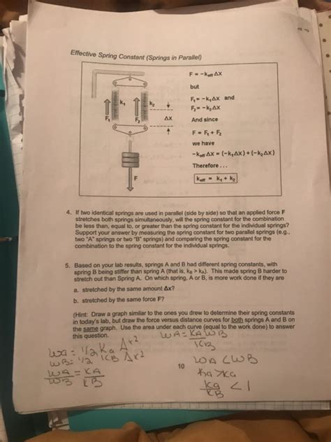 Parallel Spring Constant 的图像结果