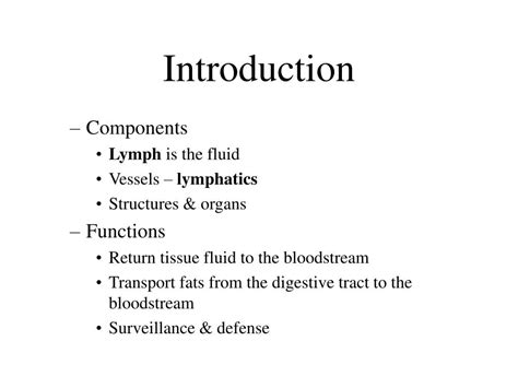 Lymphatic System Lecture 的图像结果