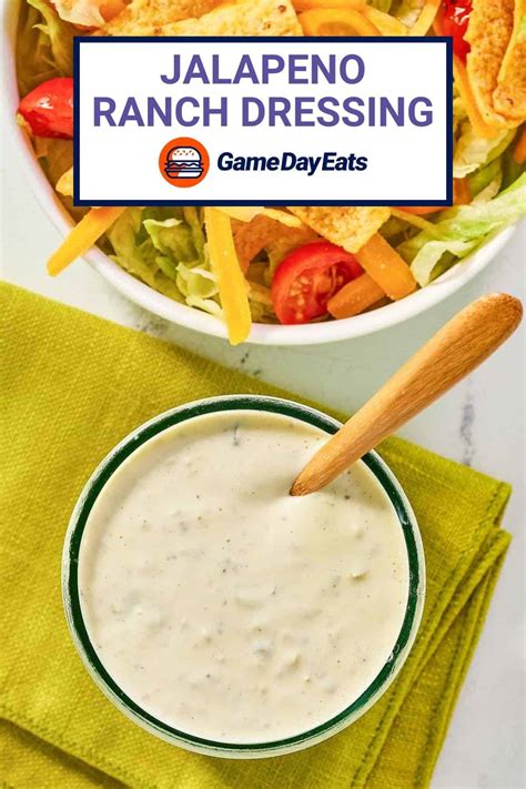 Jalapeno Ranch Dressing