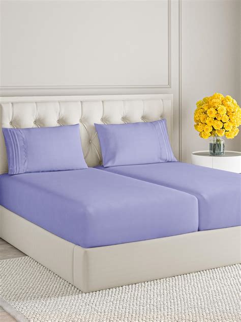 Amazon.com: Split King Size 5 Piece Sheet Set - Comfy Breathable ...