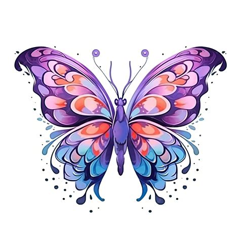 Premium Photo | Watercolor style pastel color beautiful butterfly art ...