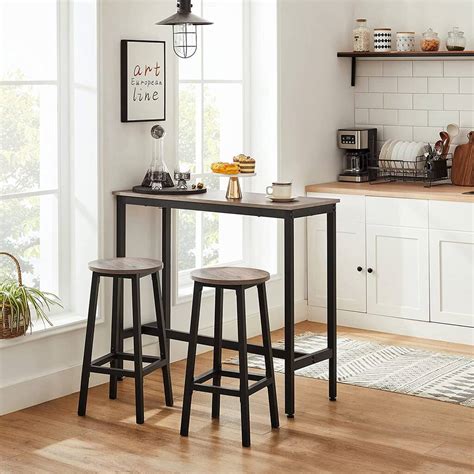 Narrow Rectangular Kitchen Bar Table By Momentum