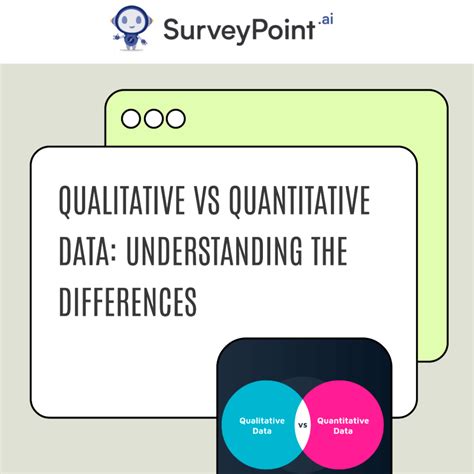Comparison Of Qualitative And Quantitative Data