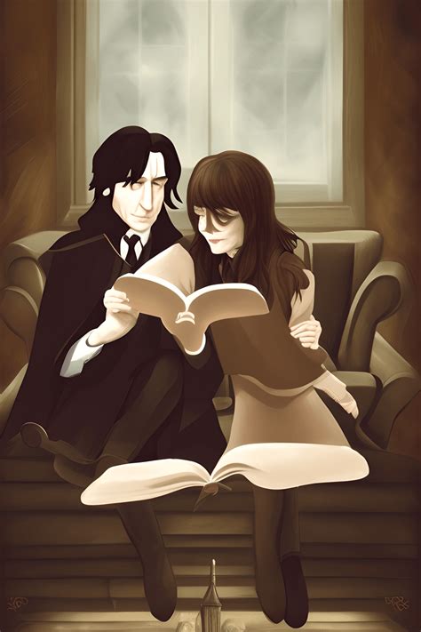 Severus Snape And Hermione Granger Fan Art
