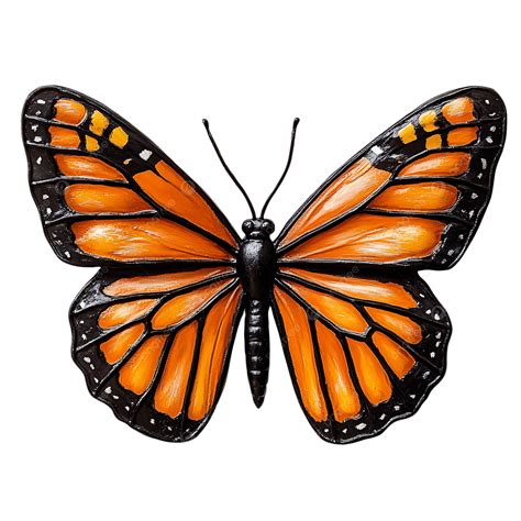 Beautiful Orange And Black Monarch Butterfly, Monarch Butterfly, Orange ...