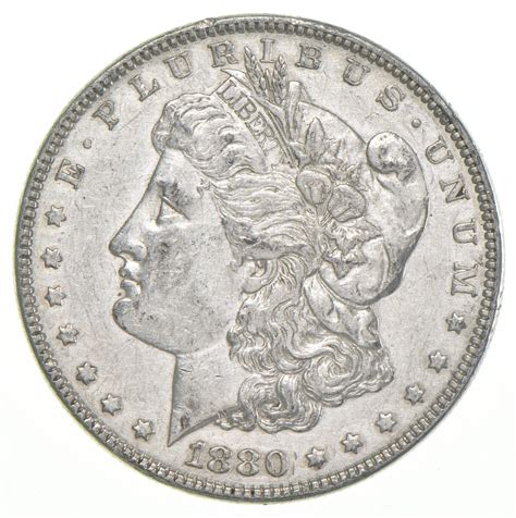 Early - 1880 Morgan Silver Dollar - 90% US Coin | Property Room