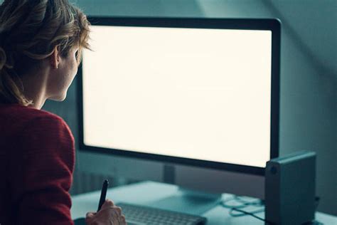 Computer Monitor Back View 的图像结果