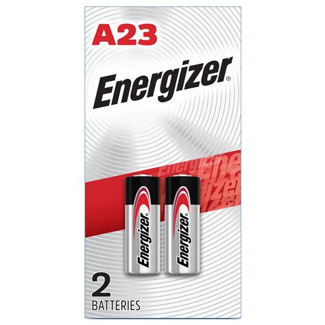 Energizer A23 Batteries (2 Pack), Miniature Alkaline Small Batteries ...