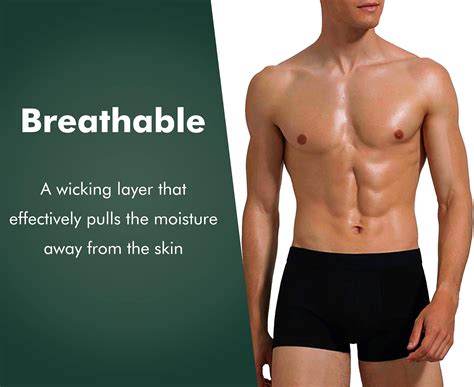 Buy AIRCUTE Washable Absorbent Urinary Incontinence Underwear for Men ...