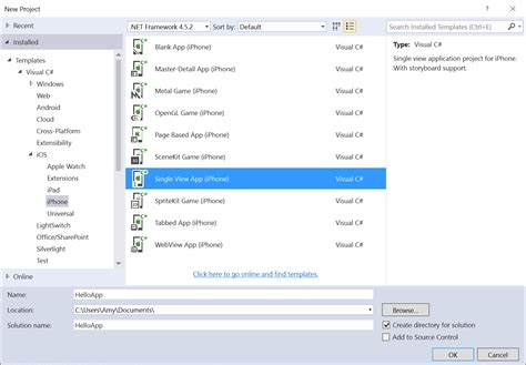 iOS App Visual Studio 的图像结果