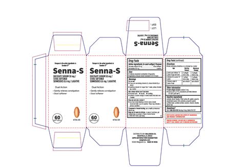 DailyMed - SENNA-S- docusate sodium 50mg and sennosides 8.6mg capsule, liquid filled