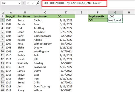 Image result for Excel IFERROR Formula Examples