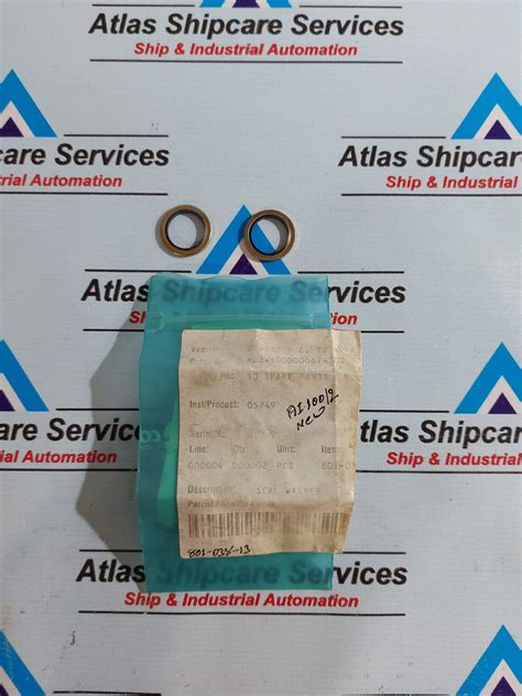 ROLLS-ROYCE RR-13008 C.T.M.A. VACANCIER SEAL WASHER – Atlas Shipcare ...