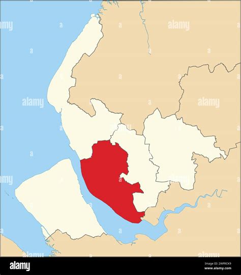 Liverpool administrative map hi-res stock photography and images - Alamy