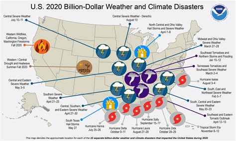 Record number of billion-dollar disasters struck U.S. in 2020 ...