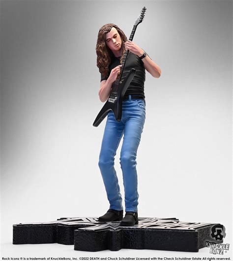 Death Chuck Schuldiner KnuckleBonz Statue