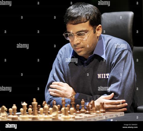 Viswanathan Anand (India) seen during the tenth match of the World Chess Championship 2008 ...
