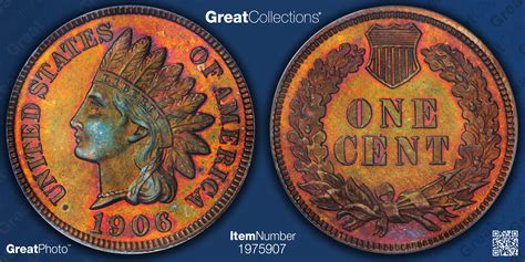 1906 Indian Cent PCGS Proof-64 RB OGH (2nd Gen) (Toned) (Item 1975907 ...
