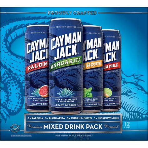 Cayman Jack Variety Pack 12 oz Cans - Shop Malt beverages & coolers at ...