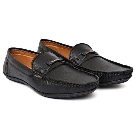 Buy Arceus Shose Men's Leather Formal Loafers Casual Slip-on Moccasin ...