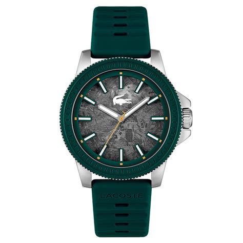 Buy Lacoste Highkey Qtz Basic Grey Round Dial Men's Watch|Silicone ...