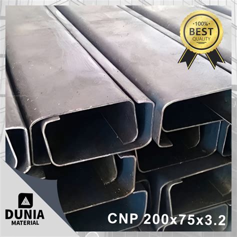 Jual Besi CNP 200 X 75 X 3.2 / Besi Canal C 200 | Shopee Indonesia
