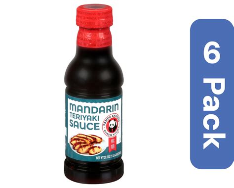 Panda Express Sauce Mandarin Teriyaki 20.5 oz (Pack Of 6) - Walmart.com