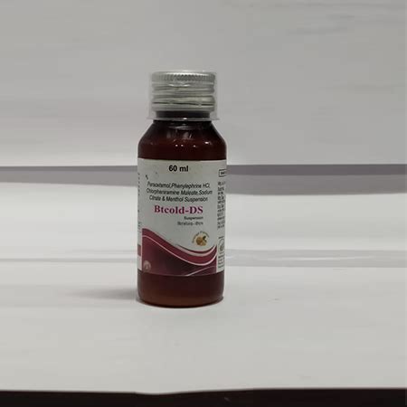Btcold DS - Paracetamol, Phenylphrine HCL, Chlorpheniramine Maleate ...