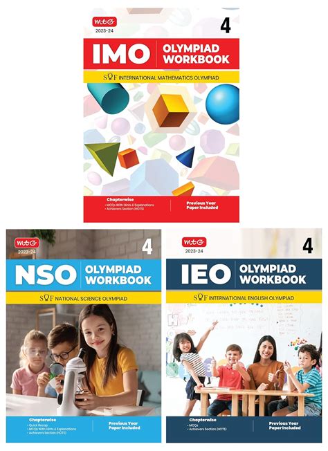 MTG : International Mathematics Olympiad Workbook Class 4 + National ...