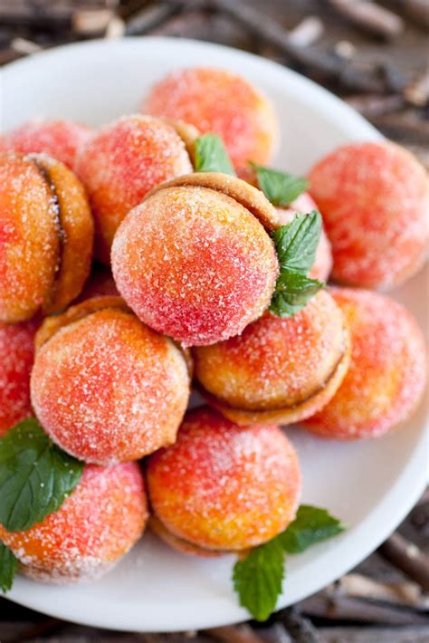 Peach Cookies {That Look Like a Real Peach!} - Cooking Classy