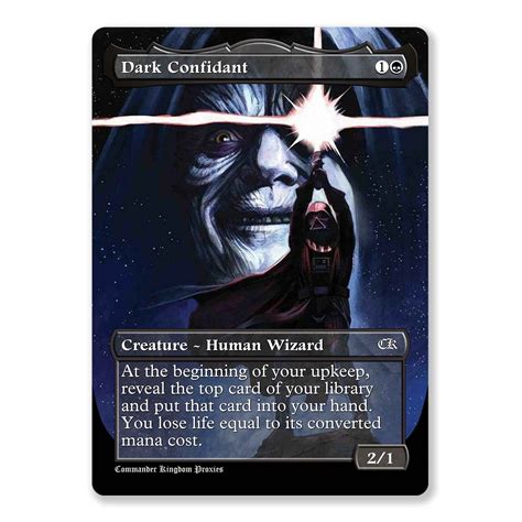 Dark Confidant | Star Wars | Full Art Custom MTG Proxy Card ...