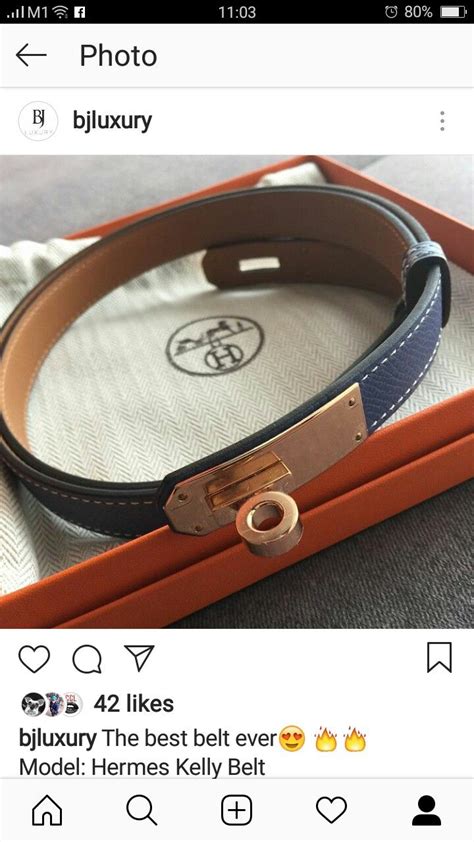 Model: Hermes Kelly Belt Condition: New Colour: Brighton Comes with ...