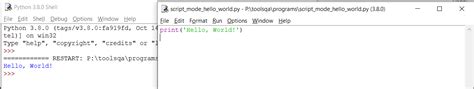 Image result for How to Open Script Mode in Python