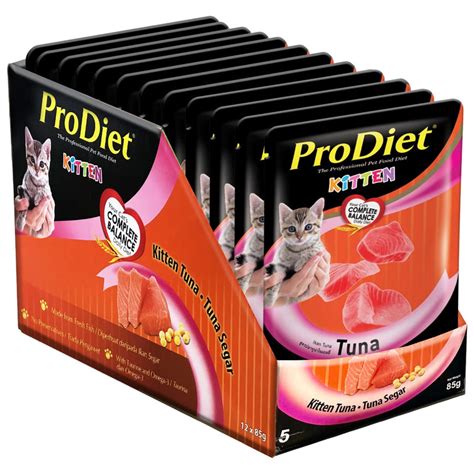 Prodiet Pouch Kitten Tuna - Orange Pet Nutrition