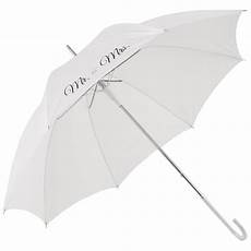 White Wedding Umbrellas by Mr Mrs Automatic Opening White Wedding Umbrella White Wedding Umbrellas