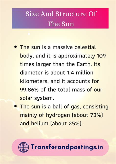 Paragraph On Sun: The Power Of The Sun A Brief Overview - Transfer and Postings