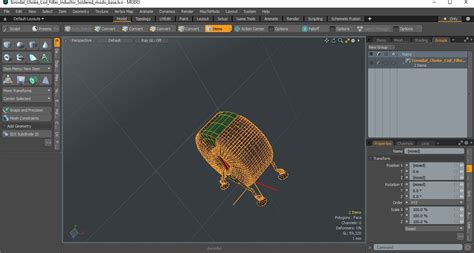 Toroidal Choke Coil Filter Inductor Soldered 3D model | 3D Molier ...