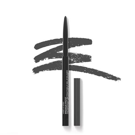 wet n wild Waterproof Retractable Gel Eyeliner Charcoal, 16-Hour Long ...