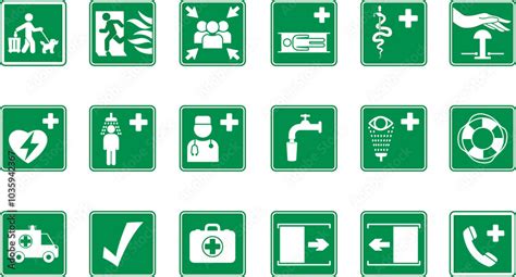 Emergency First Aid Sign 的图像结果