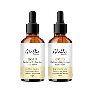 Globus Remedies Gold Radiance Anti Aging Face Serum, For Skin ...