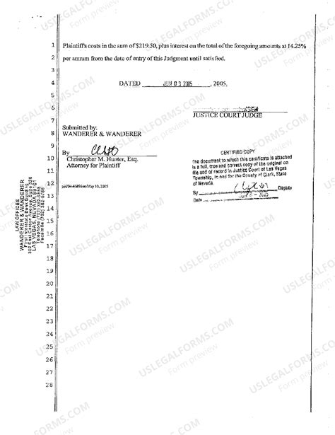 Default Judgment Application Example 的图像结果