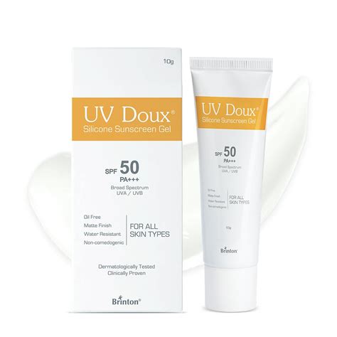 UV Doux Silicone Sunscreen Gel SPF 50 PA+++