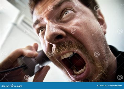 Screaming At Phone