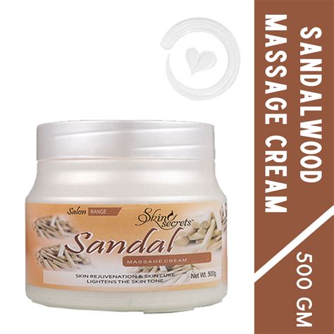 Sandal Massage Cream with Sandalwood Oil – Skin Secrets India